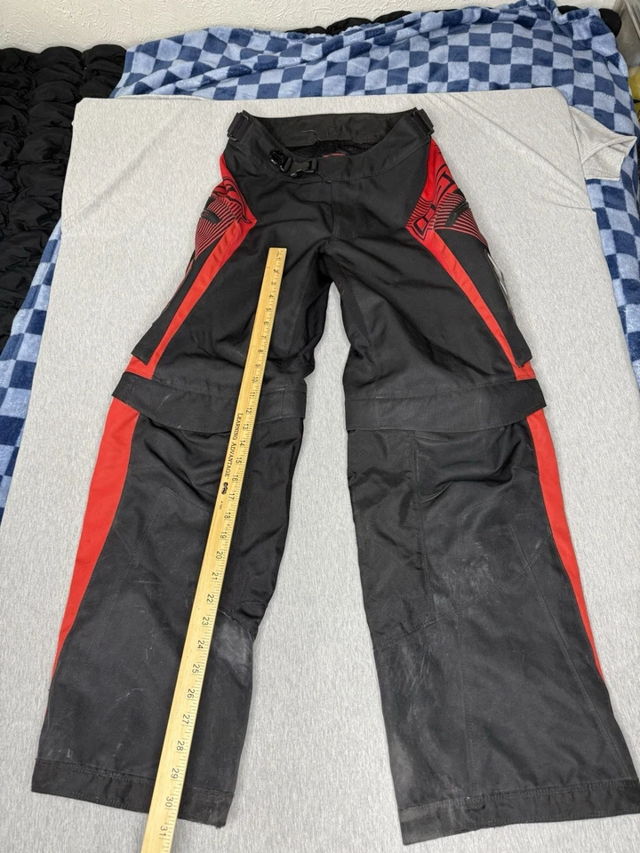 Pantalones de motocross Shift Recon para hombre 30 rojos negros MX moto todoterreno equipo de verano Foto 2 de 4