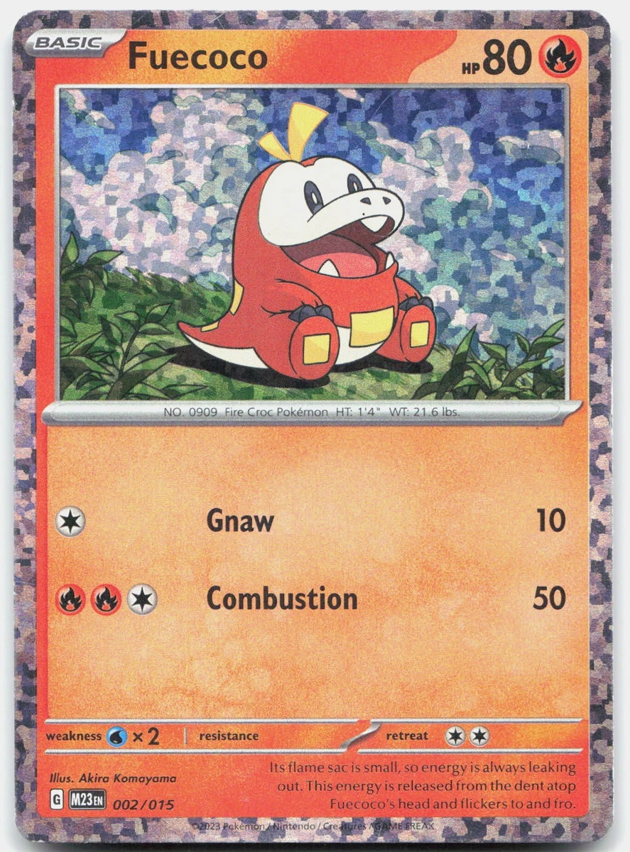 fuecoco pokemon card value 002 015 2023 Scarlet & Violet Paldea Evolved #201/193 Illustration Rare Card Number / Rarity What are all the Fuecoco