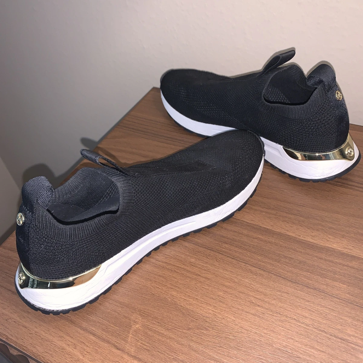 MICHAEL KOR. Woman\'s  Slip-On Casual Sneakers in Charcoal Gray Michael Kors Slip-On Fashion Sneakers for Women | Mercari main image 2
