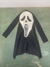 Scream Ghostface Mask Vintage Easter Unlimited Fun World S9206 Glow In Dark