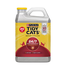 Purina Tidy Cats Clumping Cat Litter, 24/7 Performance Multi Cat Litter, 20 lb.