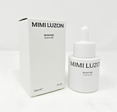 Mimi Luzon Skincore Creme Oil Full Size 1oz /30mL Lightweight Silky New Beauty