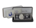 Vintage 1999 Washington Mint $100 Ben Franklin FRN 4 oz 999 Fine Silver Note Bar