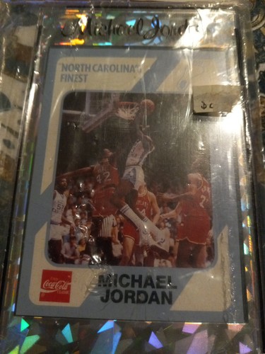 MICHAEL JORDAN 1989 NORTH CAROLINA #13 COLLEGE "CLASSIC" COLLECTION CARD NIP - Picture 2 of 9