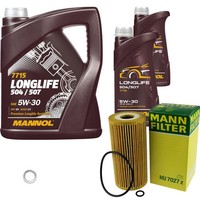 Mann Inspektionspaket 7L Mannol Longlife 5W-30 FüR KIA Sorento III 2.2 Crdi