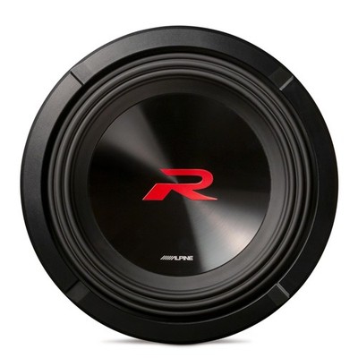 Alpine R2-W10D4 10'' R-Series ''R2'' Subwoofer, Dual 4-Ohm, 750 Watt RMS