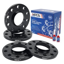 12mm 5x120 Hubcentric Wheel Spacers 72.56mm Bore E46 E90 E87 M5 M6 4Pcs Black