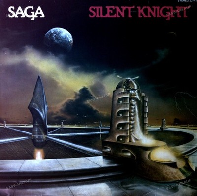 Saga - Silent Knight LP (VG/VG) .
