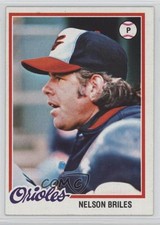 1978 Topps Nelson Briles (Blue Splotch) #717 3p1