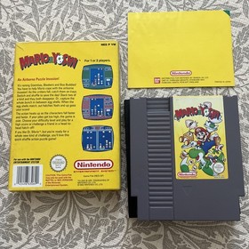 Mario & Yoshi NES Spiel Nintendo 1992, komplett mit Box, Handbuch und Schuber