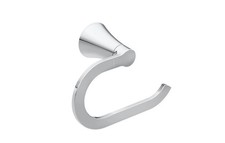 Bath Hardware - Moen YB0786CH Jase Towel Ring Chrome Bathroom Wall Mount
