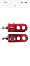 SE RACING Lockit Chain Tensioner Adjuster 3/8 10mm Axles Wheelie BMX Bike Red
