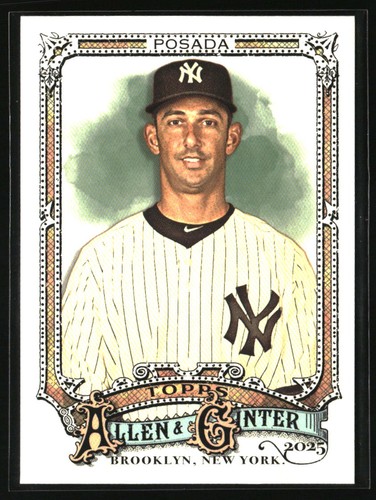 2025 Topps Allen & Ginter #182 Jorge Posada | Baseball Card