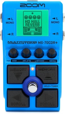 Zoom MS-70CDR+ MultiStomp Chorus/Delay/Reverb Pedal