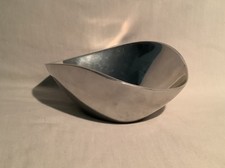 Nambe Butterfly Mid Century Modern Metal Alloy Bowl - 1967 - 567 6" x 7"