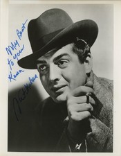 Victor Mature- Signed Photograph