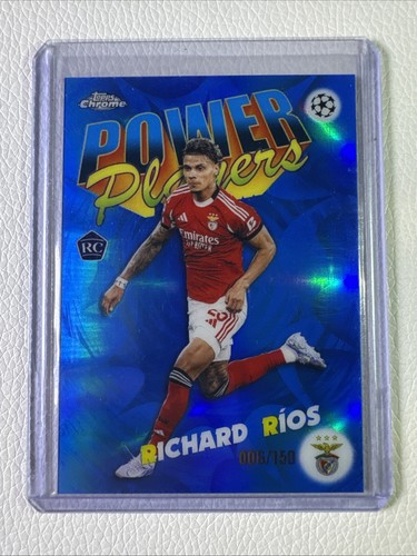 Topps Chrome 2026 Power Players Richard Rios SL Benfica #PP-32 RC 003/150
