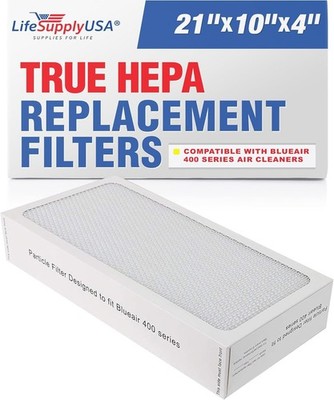 Classic 400 Series HEPA Particle Filter Replacement Compatible with Blueair Air