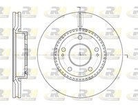 Roadhouse 2X Bremsscheibe Ø280Mm Vorne BelüFtet FüR Hyundai I30 1.4 1.6 Crdi