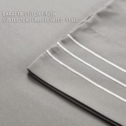 4 Stück Premium Bettwäsche Set Hotel Luxus Ultra Weich Tiefe Taschen Bettwäsche Set - Bild 183 von 188