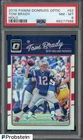 2016 Donruss Optic Holo Prizm #62 Tom Brady Patriots PSA 8 NM-MT