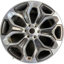 Dodge Polished Black Factory Rim 22x9 2019-2024 Oem Original Alloy Wheel 2726b