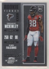 2017 Panini Contenders Optic Rookie Ticket Takkarist McKinley #95 05zl