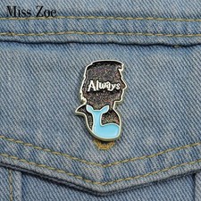 Always Enamel Pins Custom Patronus Doe Brooches Lapel Badges Cartoon Gothic Anim