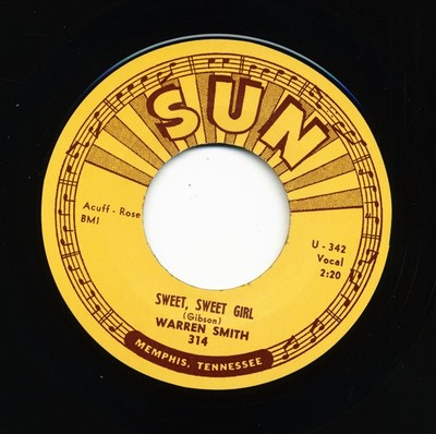 Warren Smith - Sweet, Sweet Girl - Goodby Mr. Love (7inch, 45rpm) - Singles R...