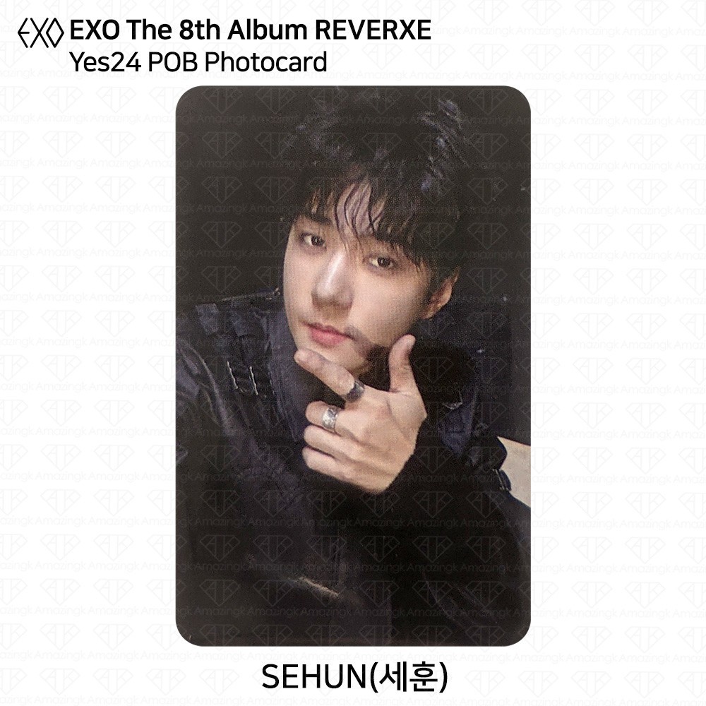 EXO 8th Album REVERXE Yes24 POB Photocard KAI LAY CHANYEOL SEHUN