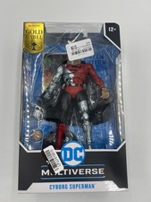 McFarlane Toys DC Multiverse CYBORG SUPERMAN GOLD LABEL Collection New In Box