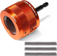 1" Metal Copper Pipe Cleaner Set,With 1/4 Hex Shank ,Additional 2PCS Replaceable