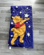 VTG WINNIE THE POOH Stars At Night Sleeping Bag Youth Sized