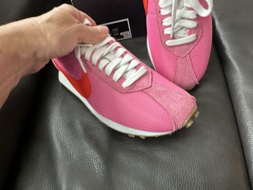 Nike Damen LD-1000 Wildleder HF3227 601 rosa und rot Turnschuhe Größe 7,5 - Bild 2 von 13