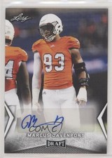 2018 Leaf Draft Auto Marcus Davenport #BA-MD1 Auto kh7