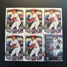 2025 Bowman George Klassen (6) Card 1st Bowman Lot Angels #BP-63