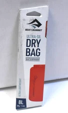 Sea To Summit Ultra-Sil Dry Bag Waterproof Ultra Lightweight 8L Spicy Orange