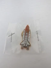 Space Shuttle Enamel Pin Hat Lapel Collectable 
