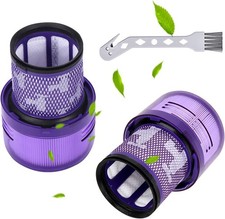 2x HEPA-FILTER F&Uuml;R DYSON V11 V15 SV14 SV22 STAUBSAUGER DY-970013-02 WASCHBAR