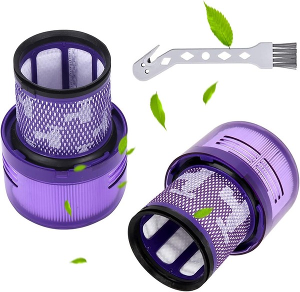 2X HEPA-FILTER FÜR Dyson V11 V15 SV14 SV22 Staubsauger DY-970013-02 Waschbar-image