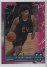 2021-22 Bowman U Pink Refractor Ron Harper Jr #32 13vm