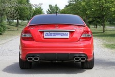 Eisenmann Duplex Komplettanlage RACE Mercedes C-Klasse W204 C63AMG je 2x oval
