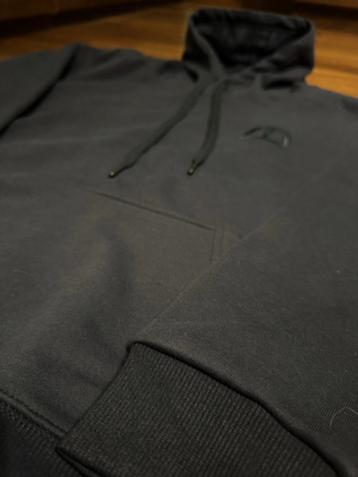 Dior Hoodie Simple Logo SS21 Collection Dark Blue Size S New WO Tags