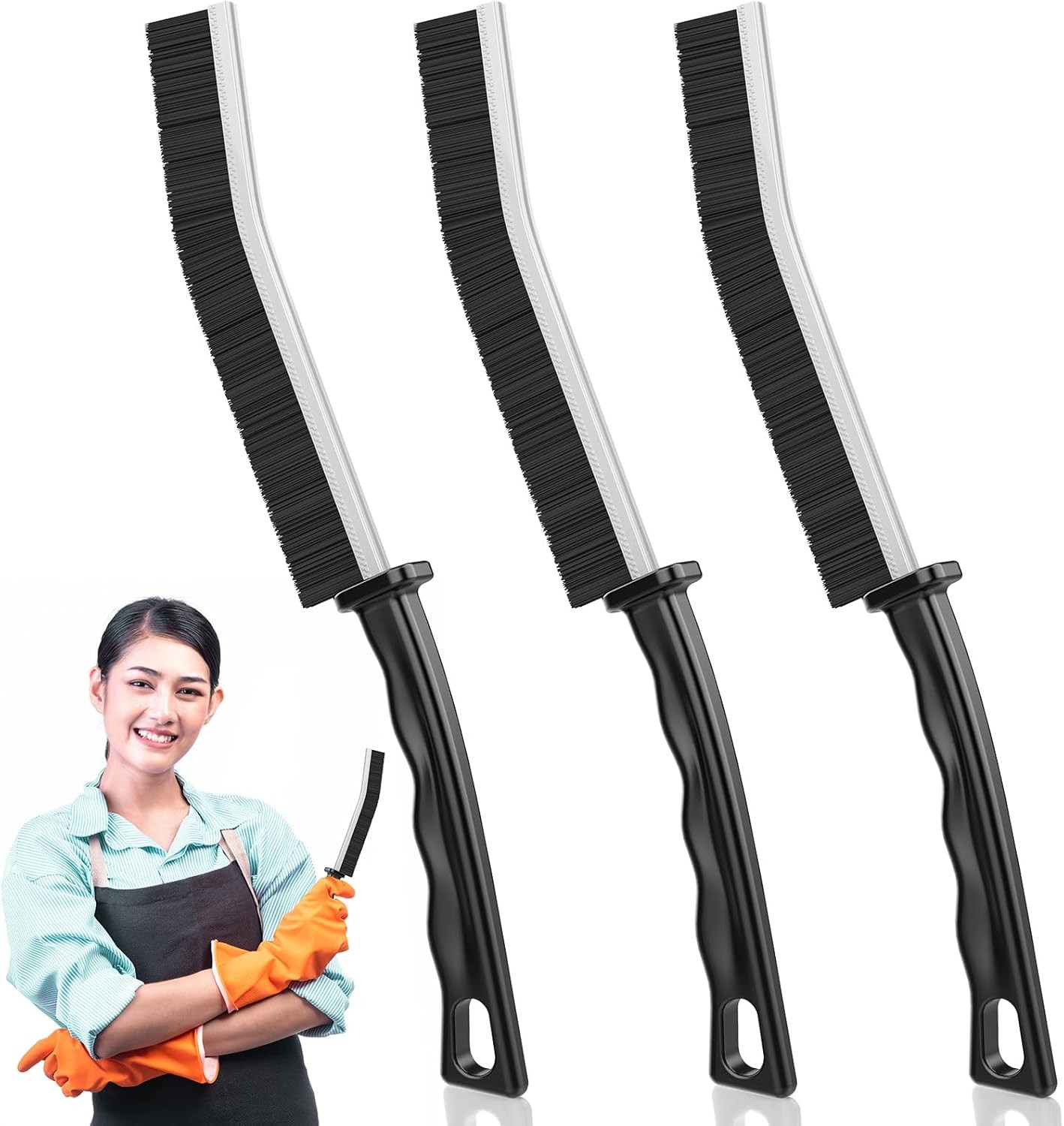 Spaltreinigungsbrste 3 Stck Hard-Bristled Crevice Cleaning Brush R 3490₽