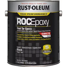 Rust-Oleum C9578402 1 Gal. Coal Tar Epoxy, Black