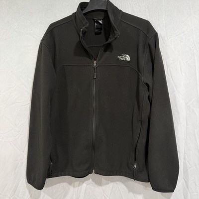 The North Face Jacket Mens XL Black Apex Bionic Softshell Windwall Fleece Lined