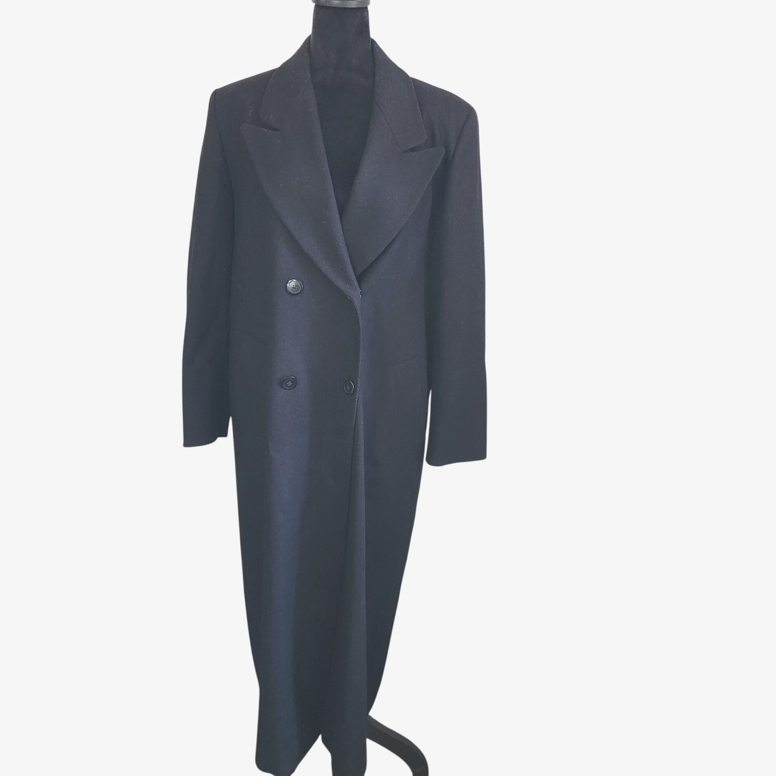 Pendleton Long Wool Double-Breasted Coat Classic … - image 1