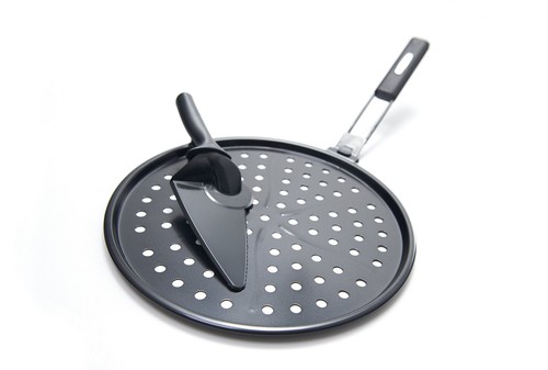 98140 Non-Stick Pizza Grill Pan, 12-Inch