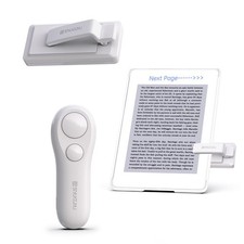 SK SYUKUYU RF Remote Control Page Turner for Kindle Reading Ipad White