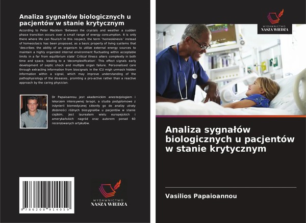 Analiza Sygna¿óW Biologicznych U PacjentóW W Stanie Krytycznym Papaioannou Buch-image